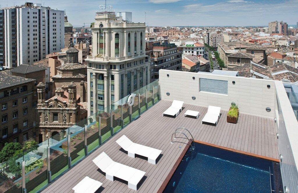 Hotel Alfonso Zaragoza Eksteriør billede